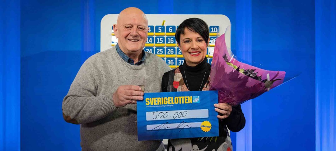 Silvia vinner på Sverigelotten.