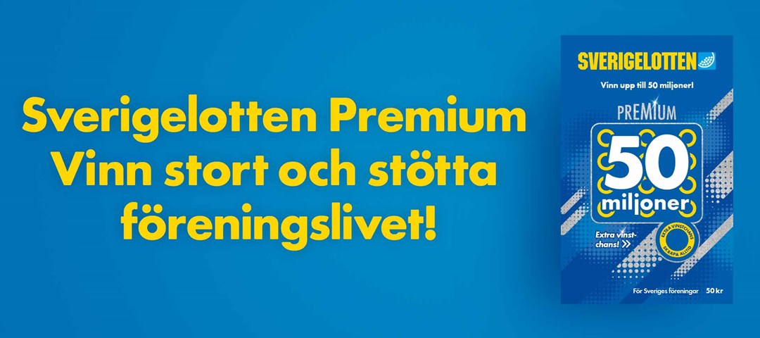 Sverigelotten Premium. 